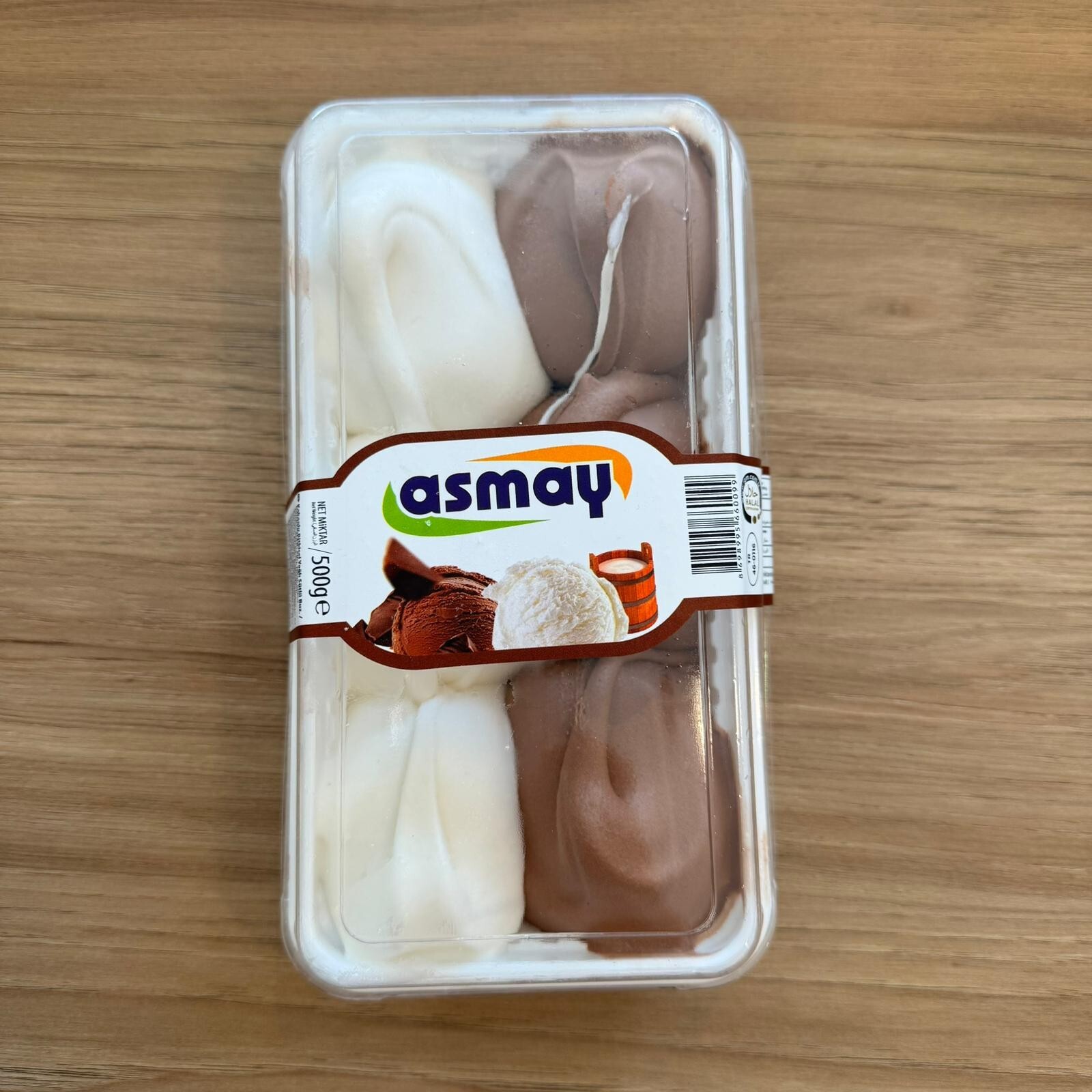 Asmay Maraş Usulü Kakao & Sade Dondurma (500 gr.)