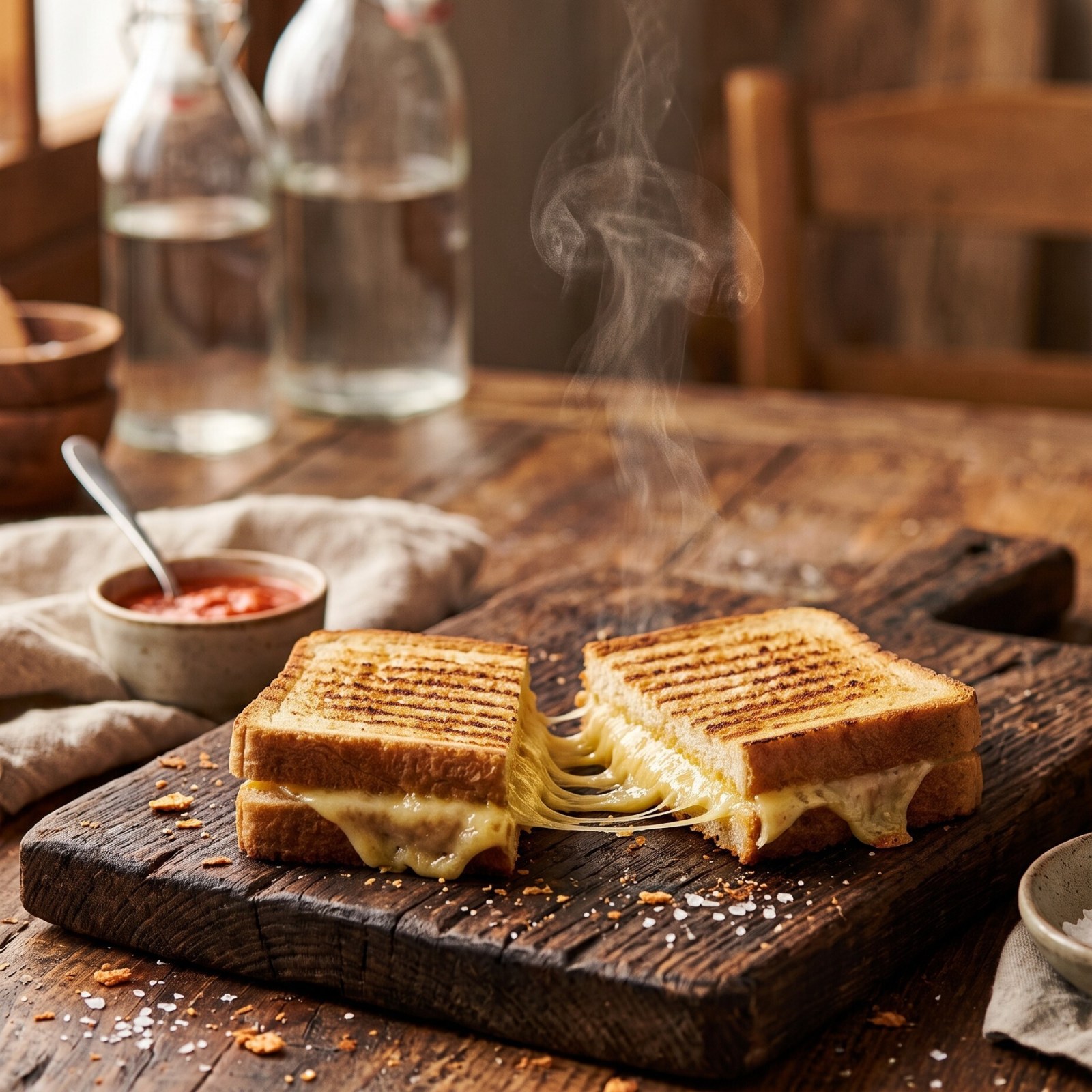 Çift Kaşarlı Tost