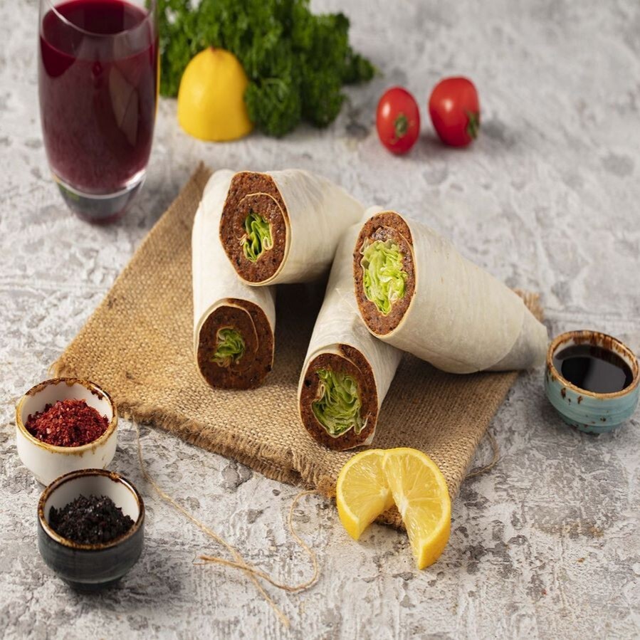 Çiğ Köfte Dürüm 90 gr. Menü