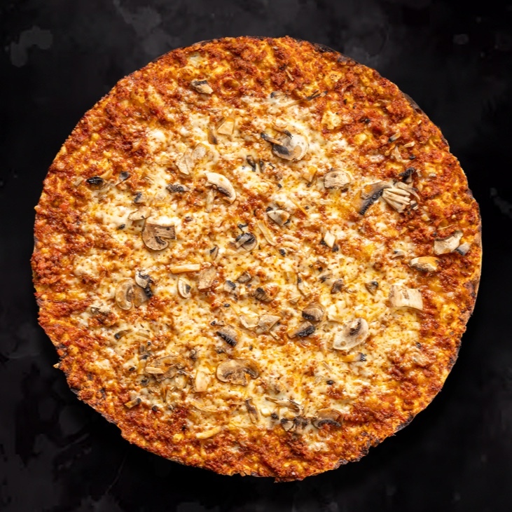 Kaşarlı Mantarlı Lahmacun (Acısız)