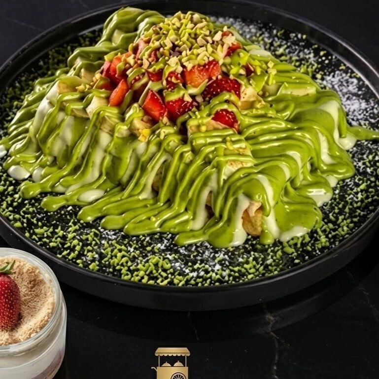 Antep Fıstık Rüyası Waffle