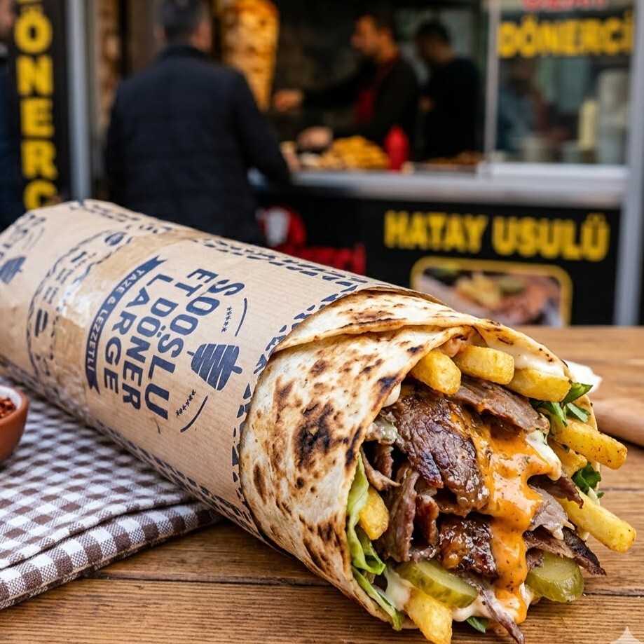 Soslu Et Large Dürüm