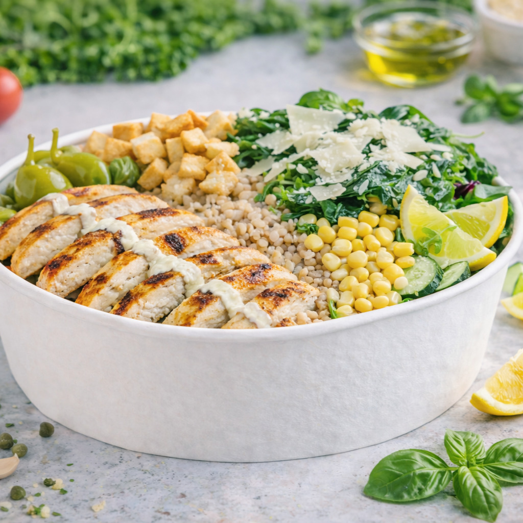 Tavuklu Sezar Salata