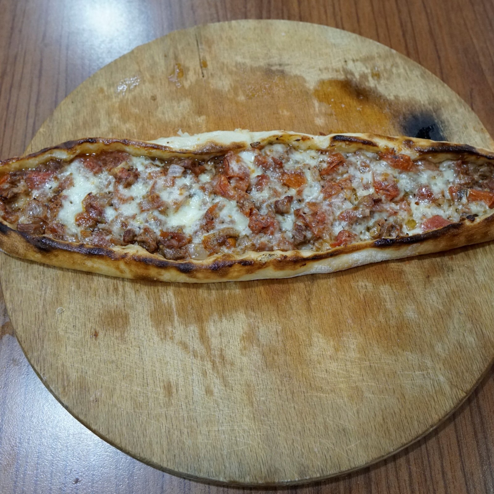 Kuşbaşılı & Kaşarlı Pide