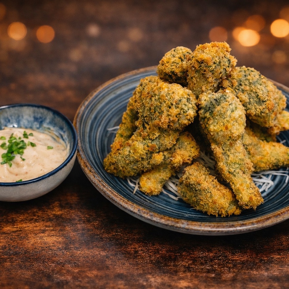 Crispy Broccoli Tempura