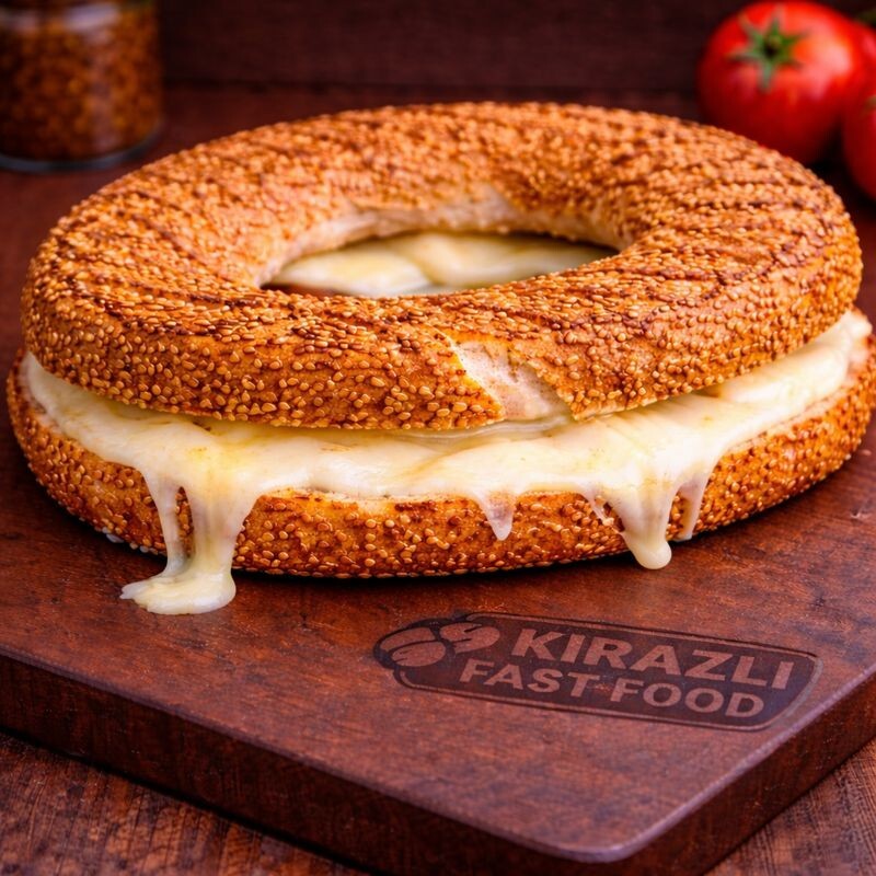 Simit Kaşarlı Tost