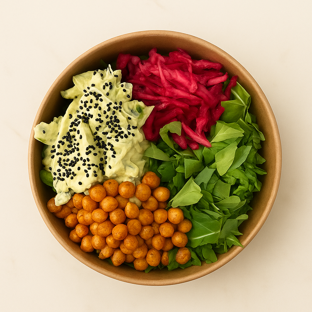 Yeşil Elma Mezeli Salata