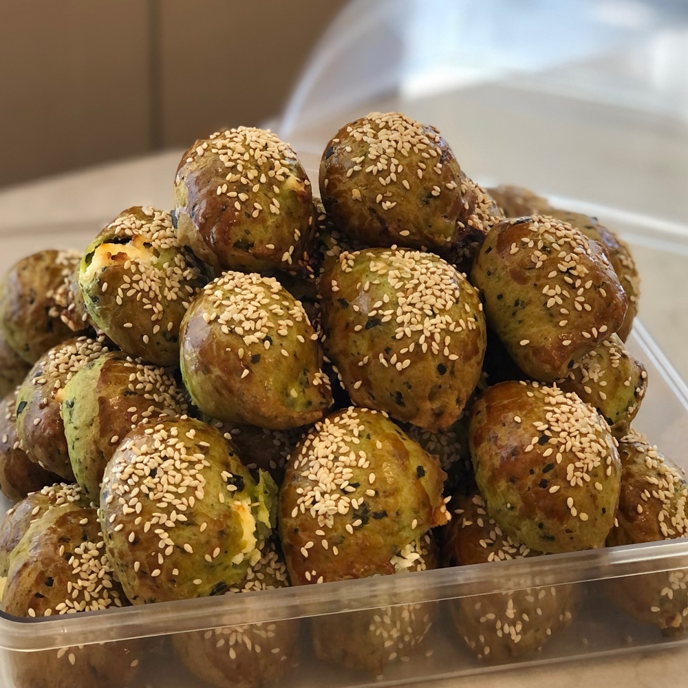 Ispanaklı, Labne Peynirli Poğaça (500 Gr)