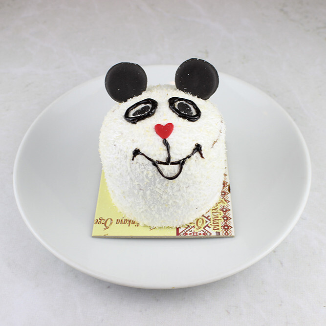 Panda Tek Kişilik Yaş Pasta