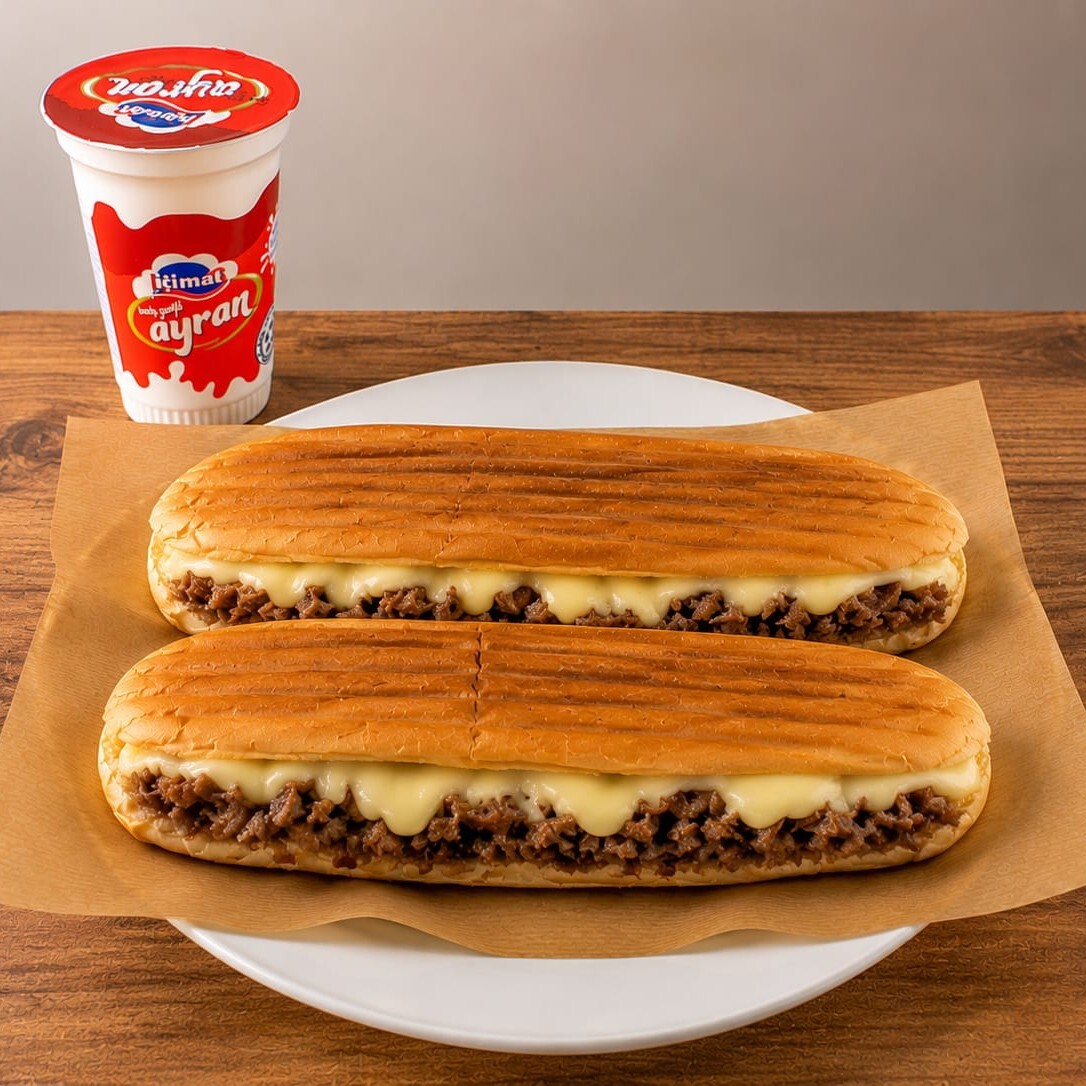 2'li Kavurma Kaşarlı Kantin Tost Menü