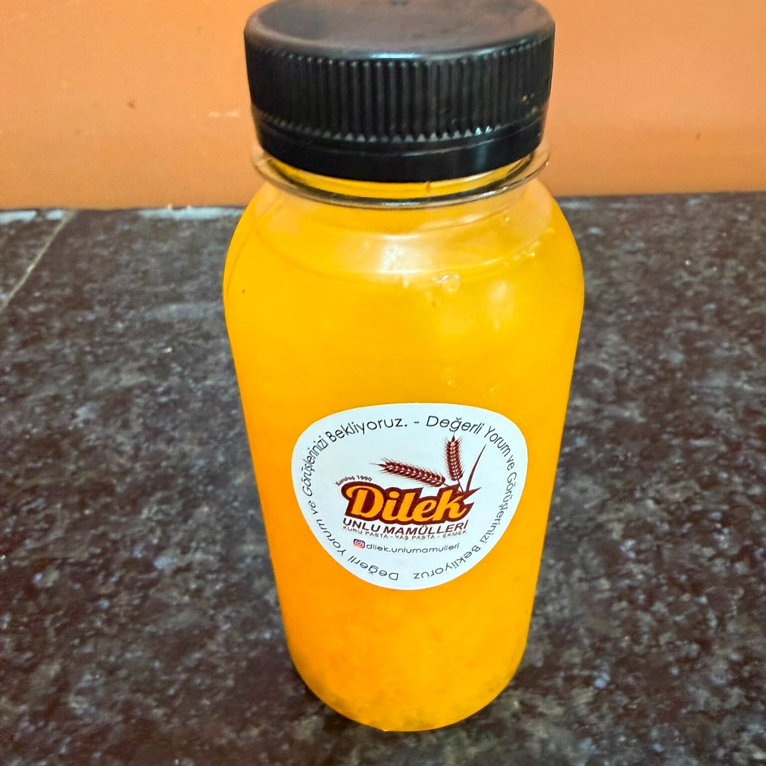 Taze Sıkılmış Portakal Suyu 250 ml