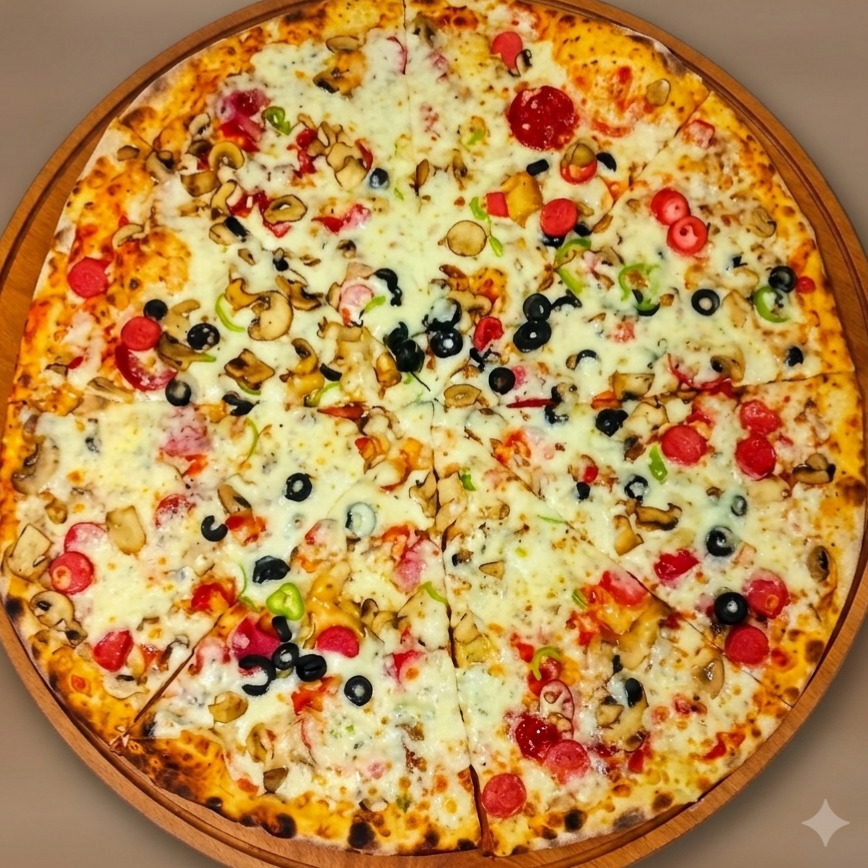 Karışık Pizza (Orta)
