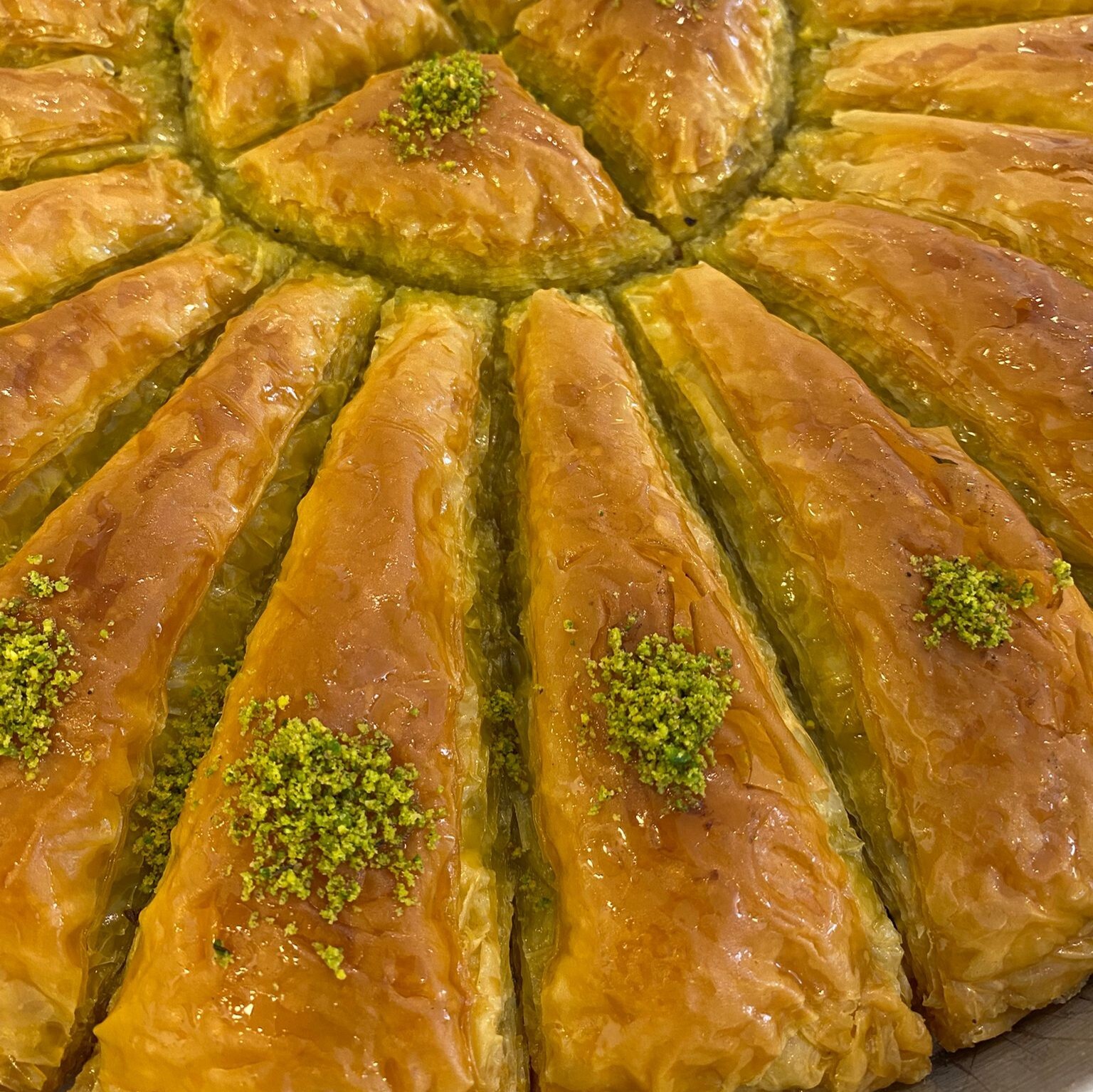 Fıstıklı Havuç Dilim Baklava (250 gr.)