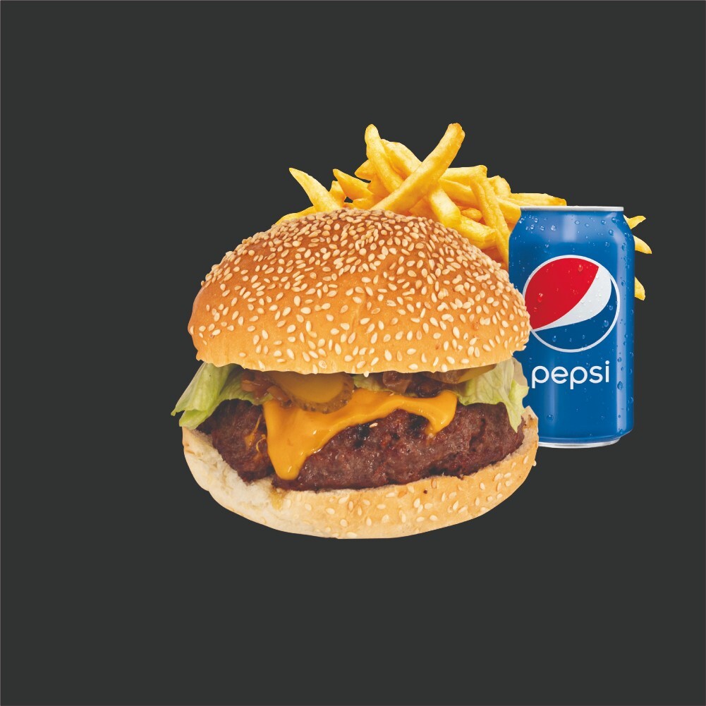 Cheeseburger Menü