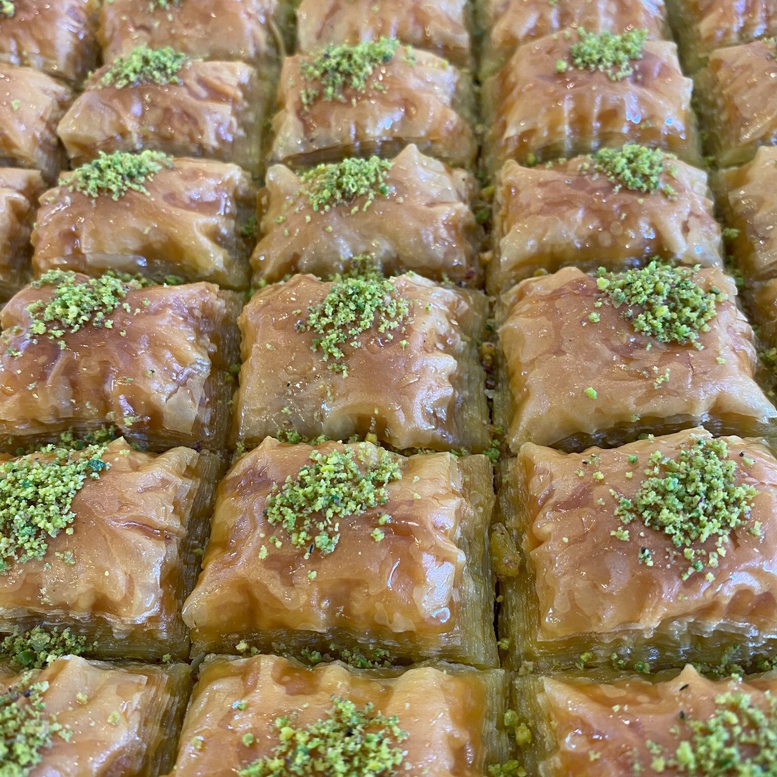 Fıstıklı Kare Baklava (500 gr.)