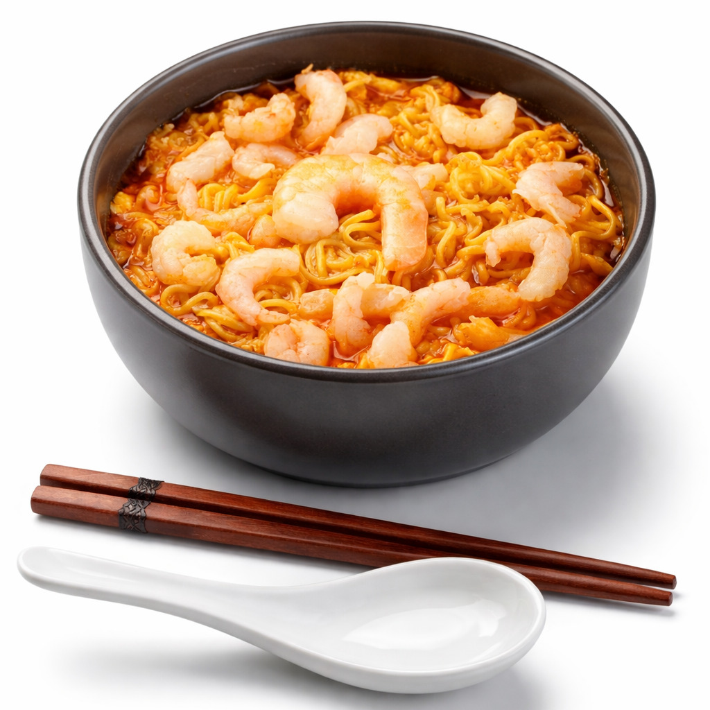 Karidesli Noodle Soup