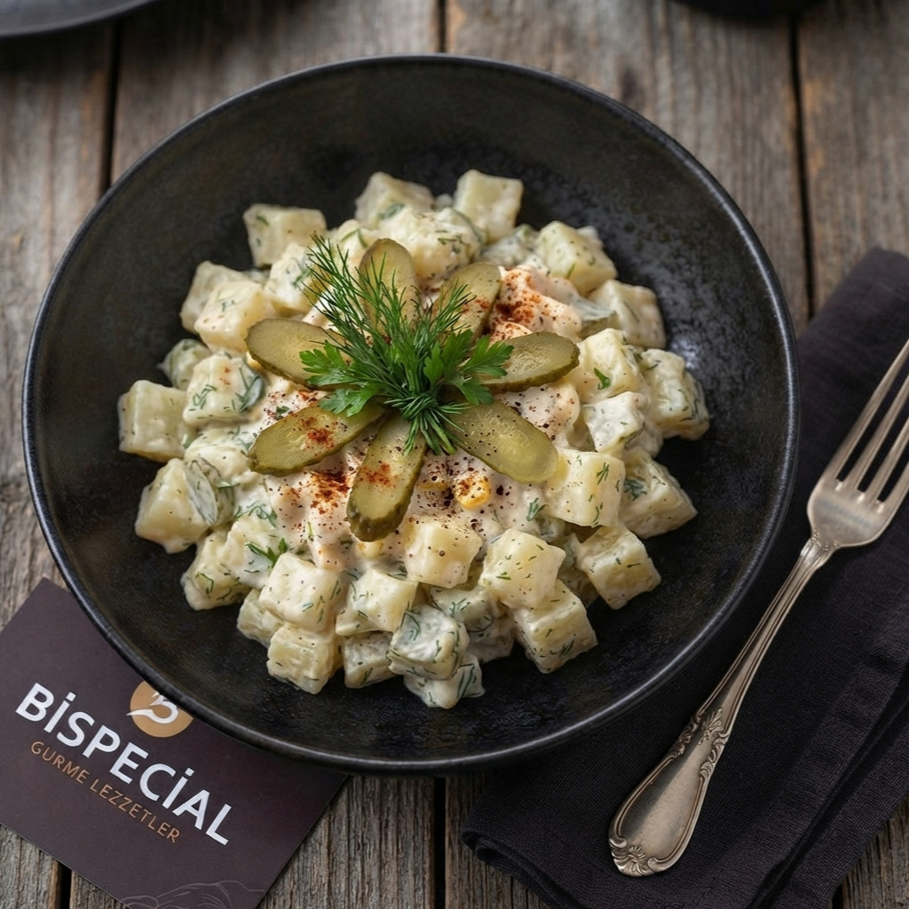 Hardallı Patates Salatası