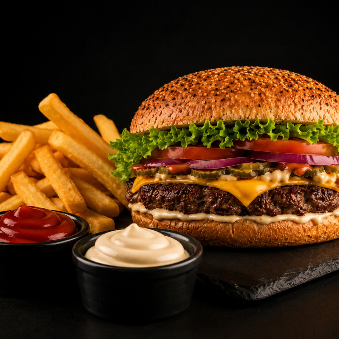 Brunch Burger Menü