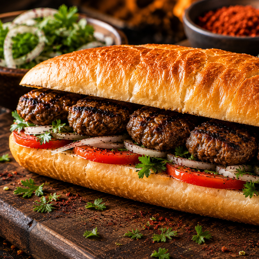 Yarım Ekmek Arası Izgara Köfte