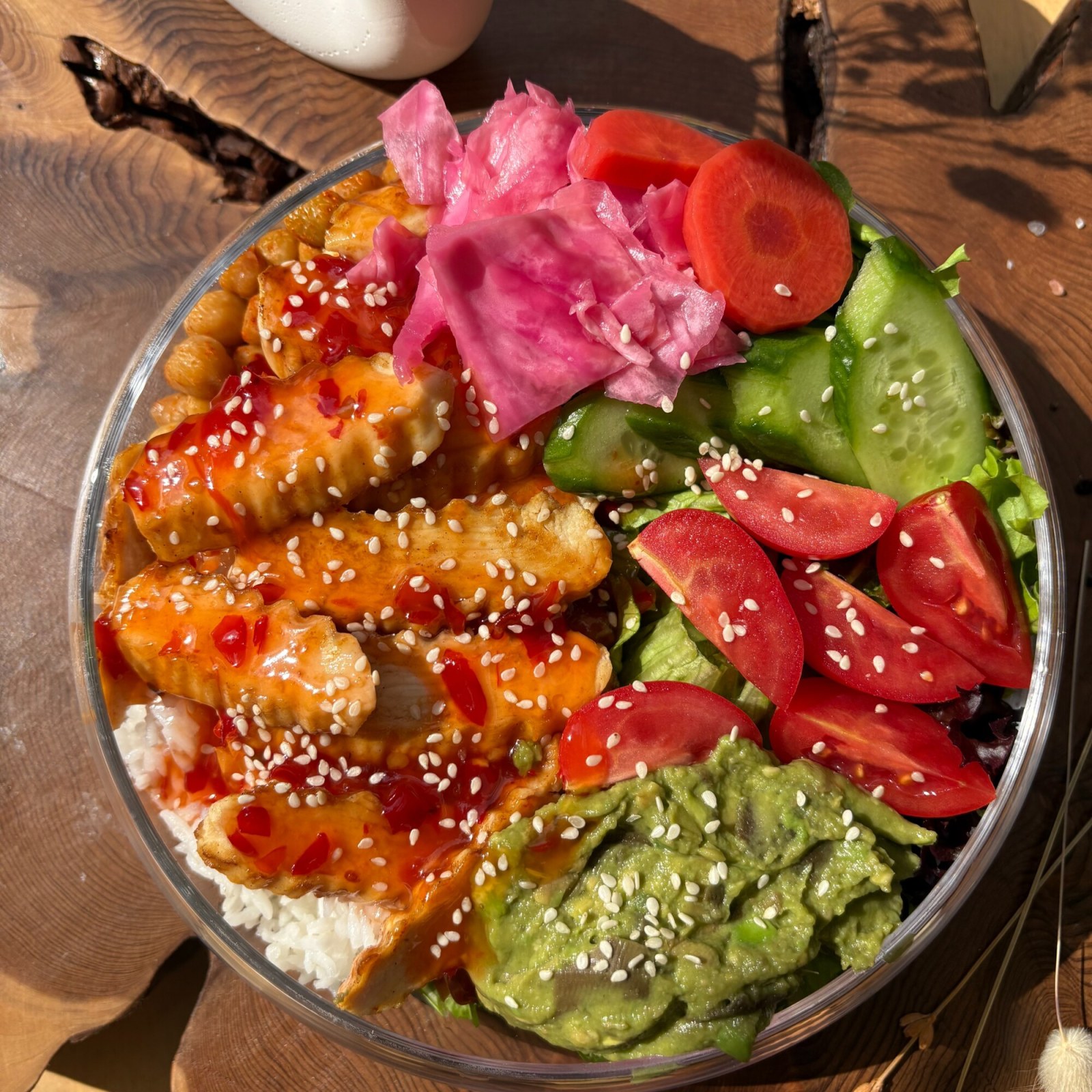 Sweet Chılı Soslu Tavuk Bowl