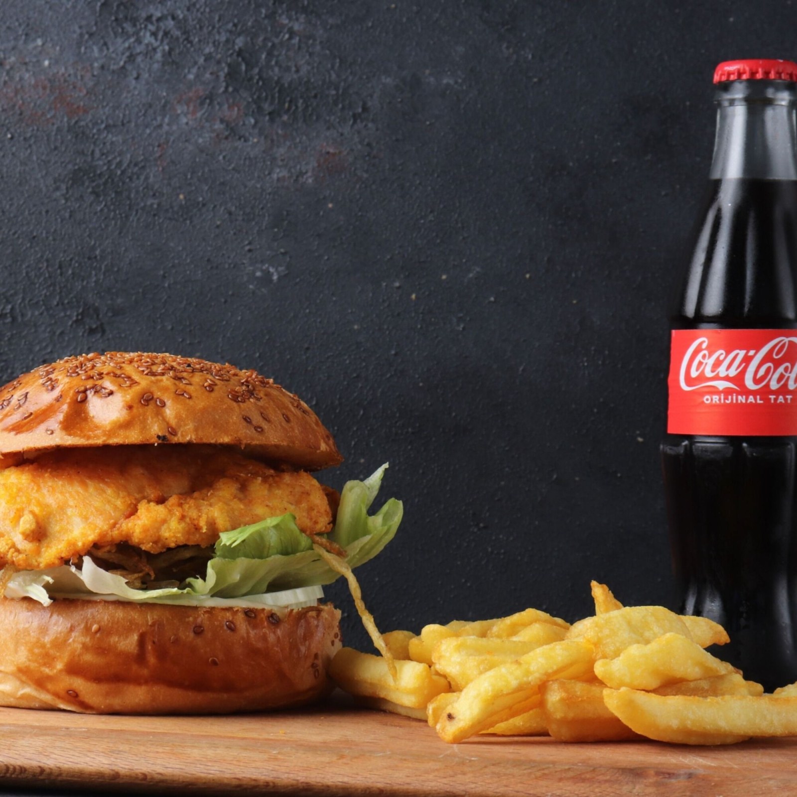 Chicken Burger Menü