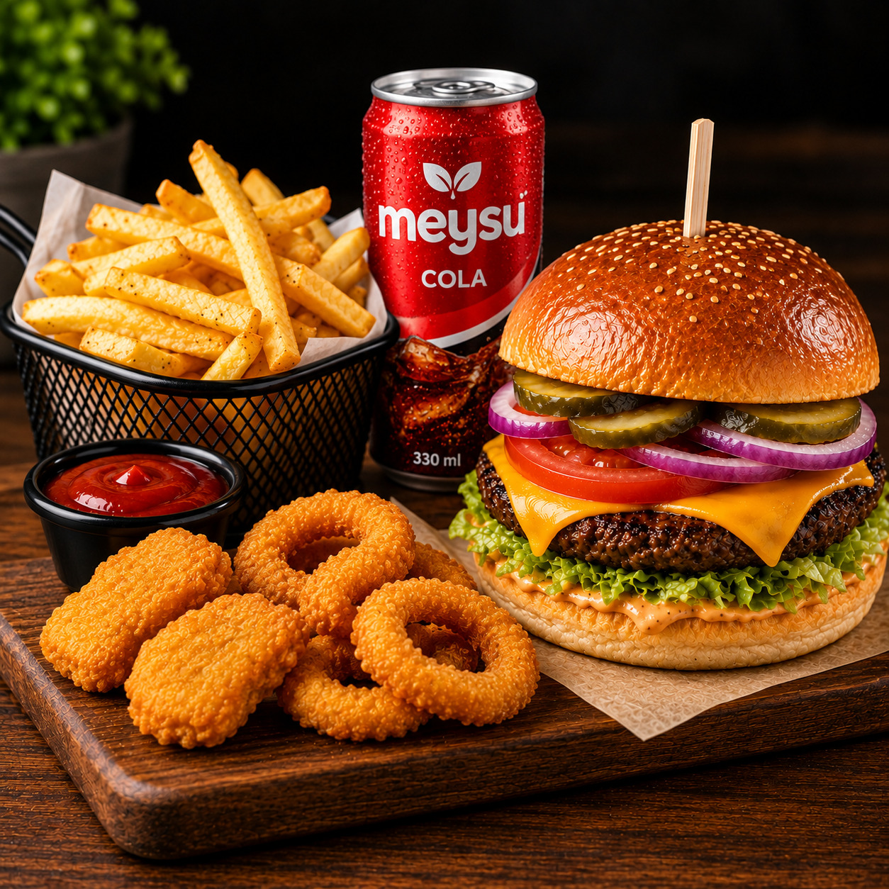 Doyuran Cheeseburger Menü