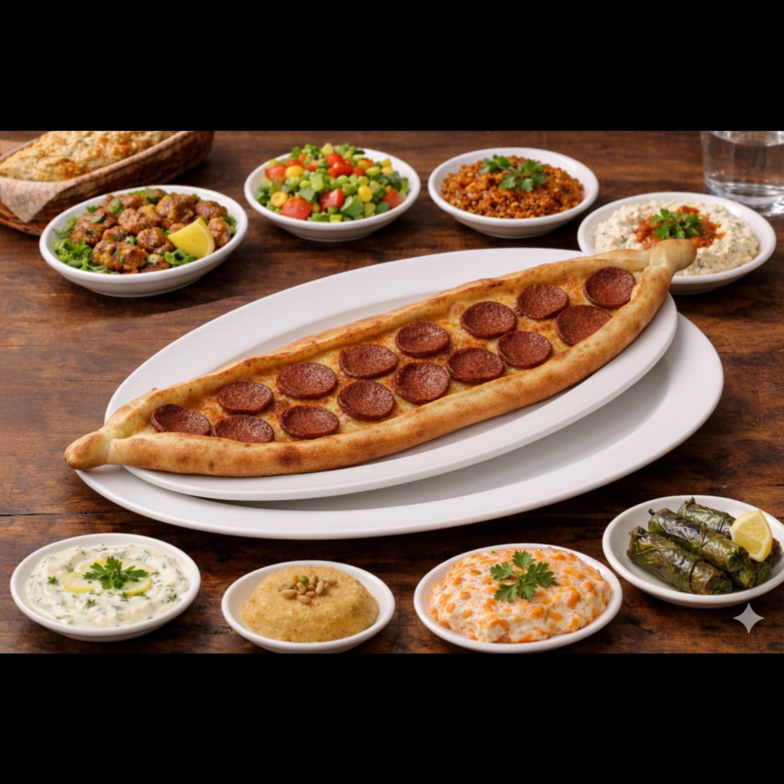 Sucuklu Pide