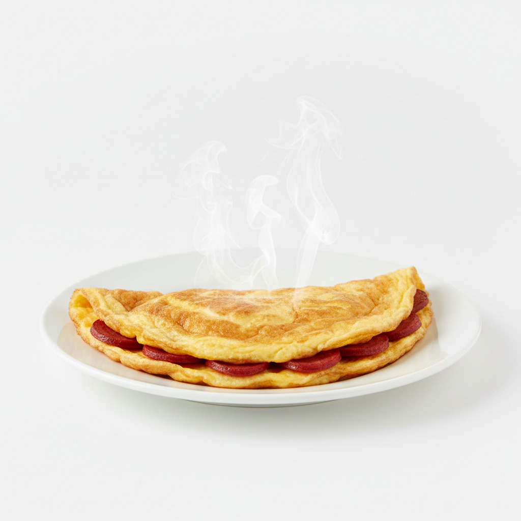 Sucuklu Omlet
