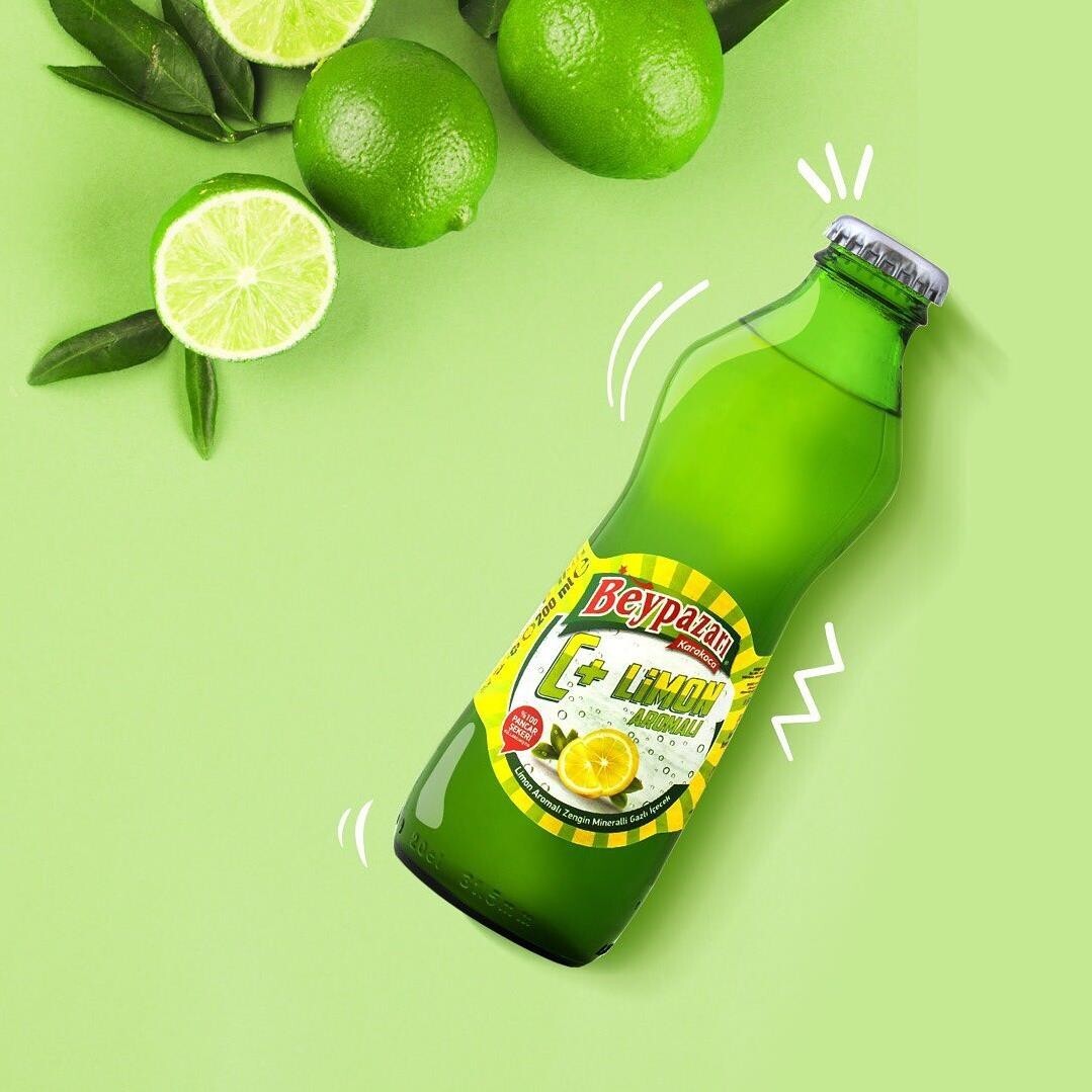 Beypazarı C Vitaminli Limon Aromalı Maden Suyu 200 ml