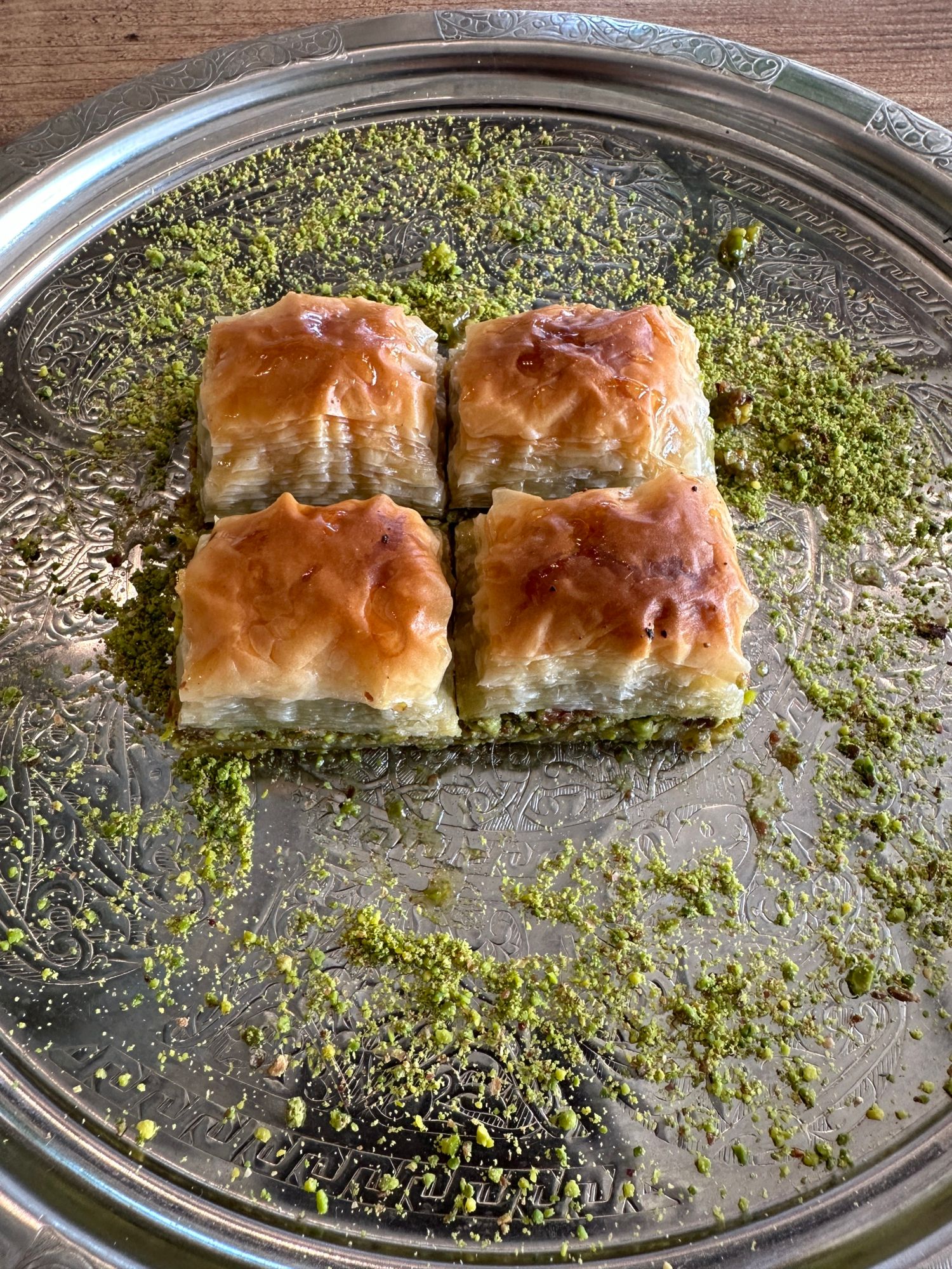 Tereyağlı Fıstıklı Baklava (1 kg)