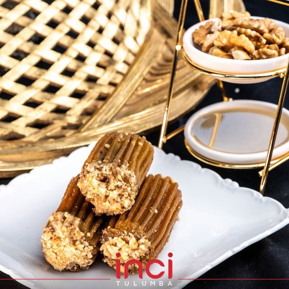 Tahin Cevizli Tulumba Tatlısı (750 gr.)