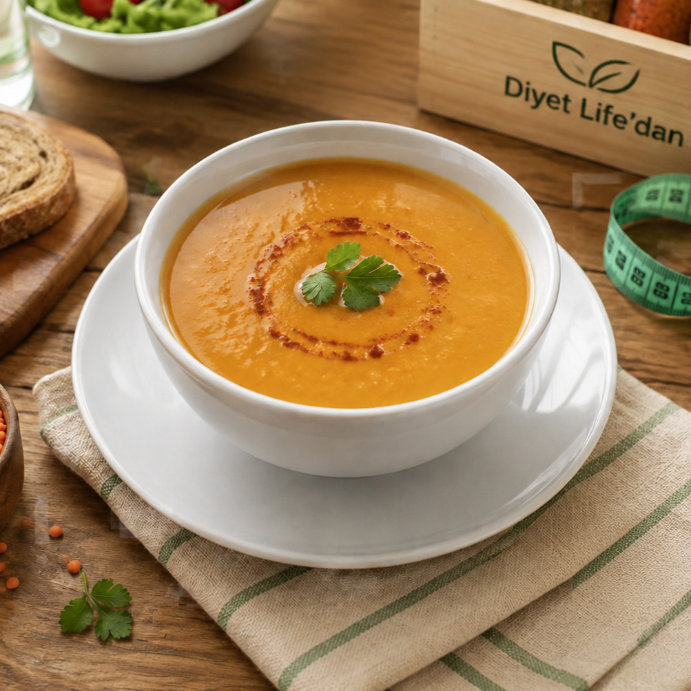 Diyet Life'dan Mercimek Çorbası