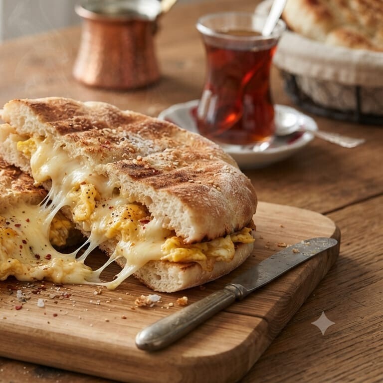Yumurtalı Kaşarlı Tost (Tostlab Protico)