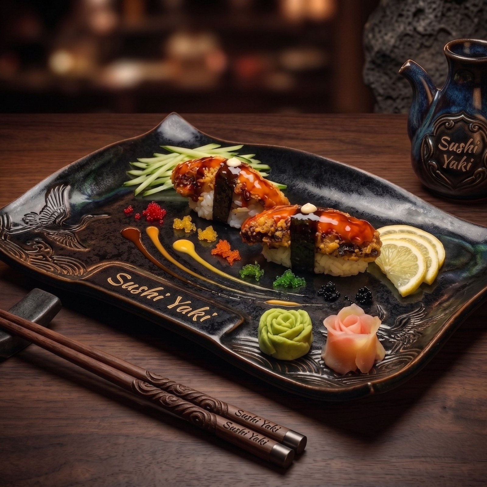 270- Sake Tempura Nigiri (2 Pcs.)