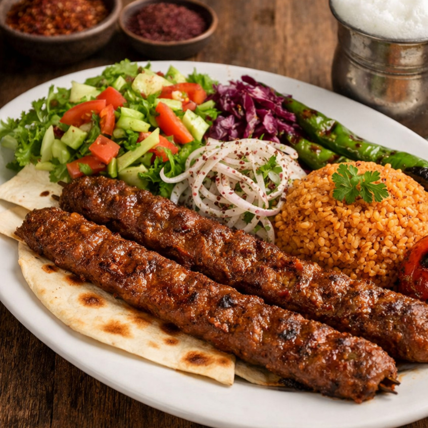 Adana Porsiyon+Çorba+Salata+Ayran