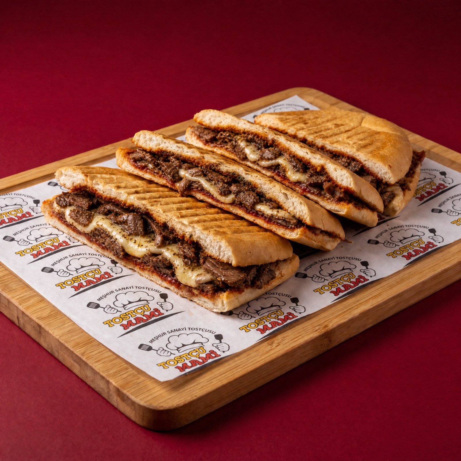 Kavurmalı Kaşarlı Tost