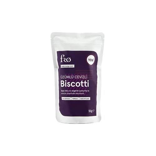 Fro Üzümlü Cevizli Biscotti