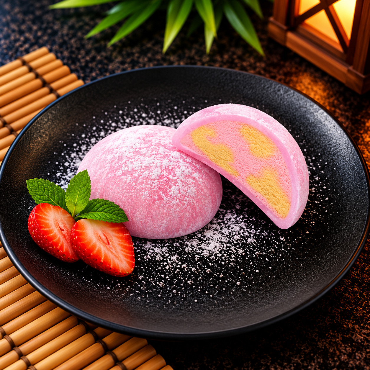 Sakızlı Dondurmalı Mochi