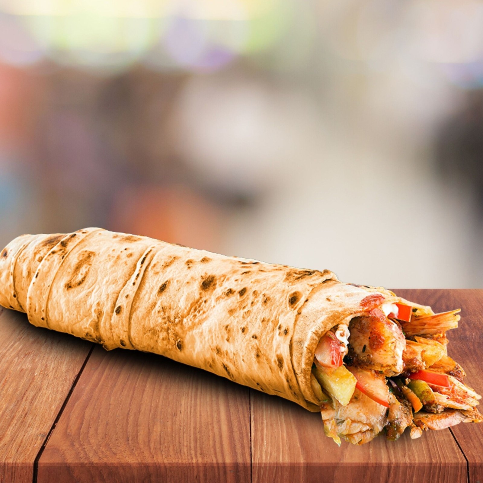 Hatay Soslu Tavuk Döner Dürüm