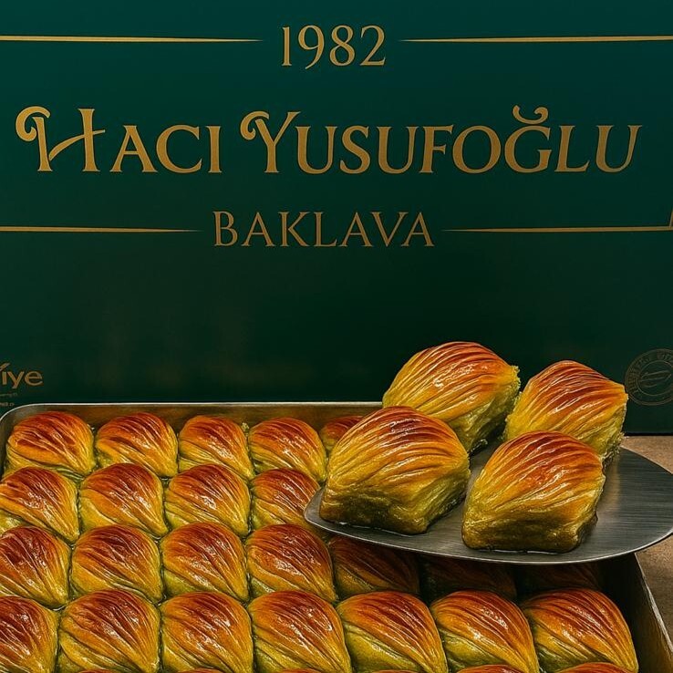 Fıstıklı Midye Baklava (500 Gr)