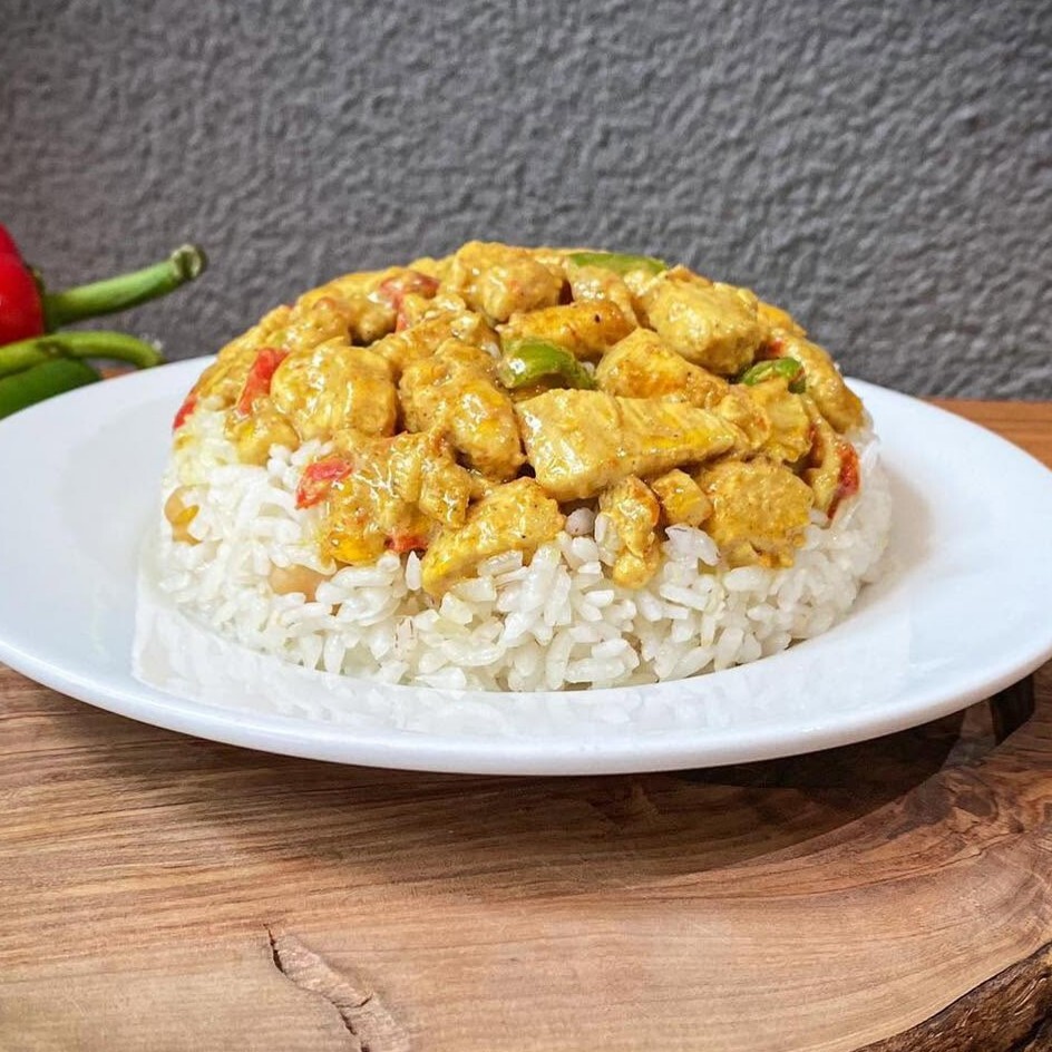 Körili Tavuklu Pilav (400 gr) NOHUTLU