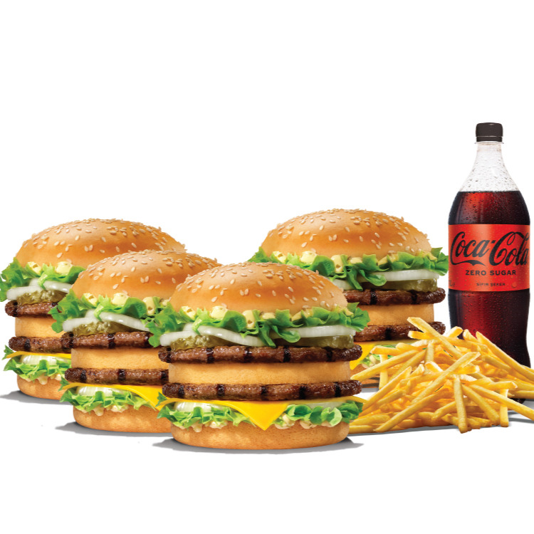 4’lü Big King® Fırsatı