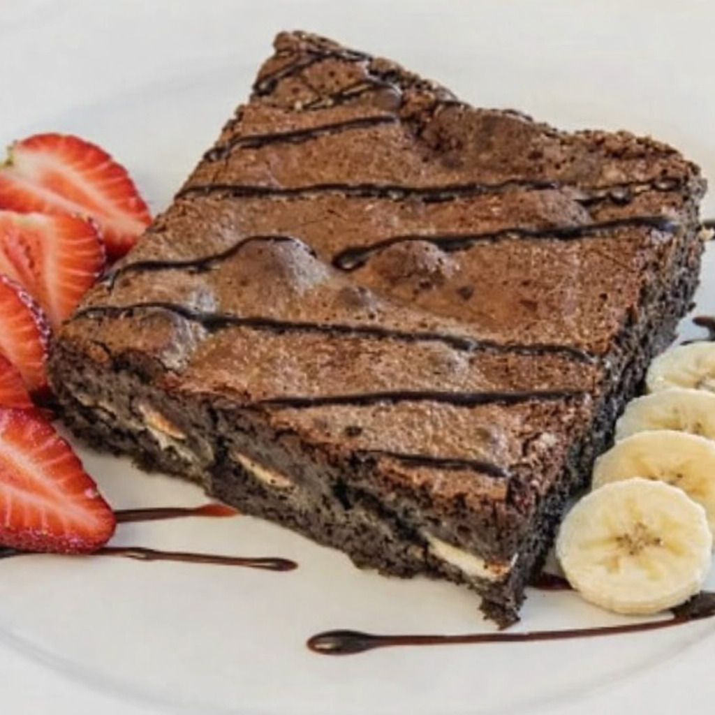 Muz & Çilek Brownie