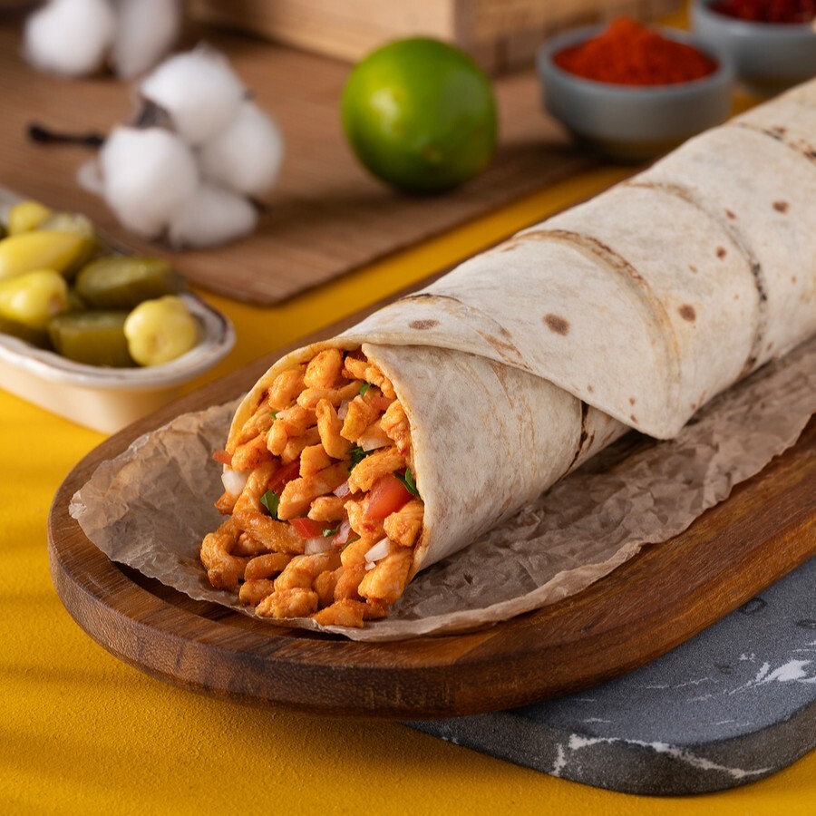 Large Tavuk Tantuni Lavaş