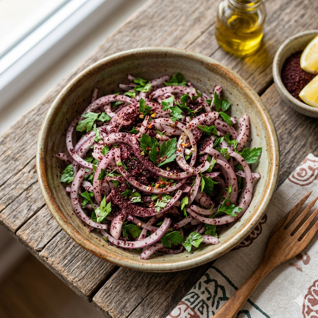 Sumaklı Soğan Salatası 1 Kişilik