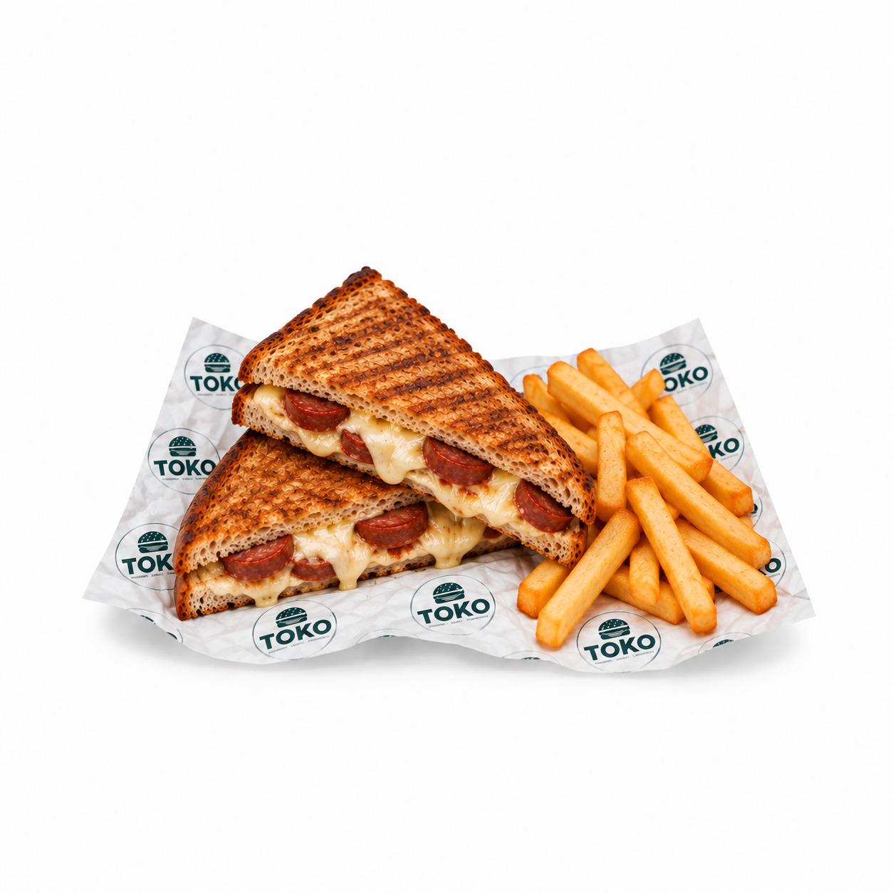 Toko Soslu Karışık Tost