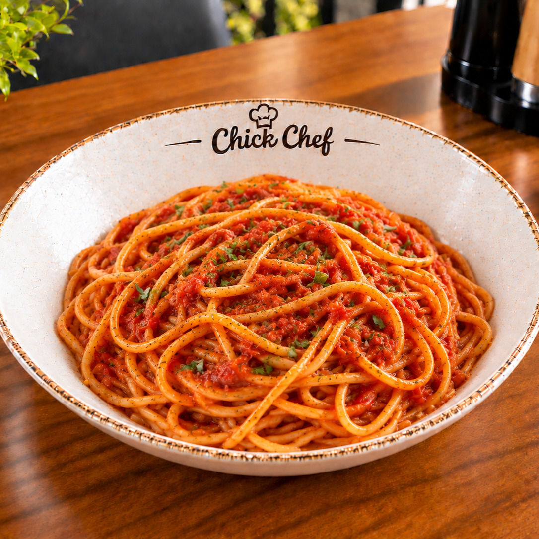 Chef'in Mutfağından Salçalı Spagetti