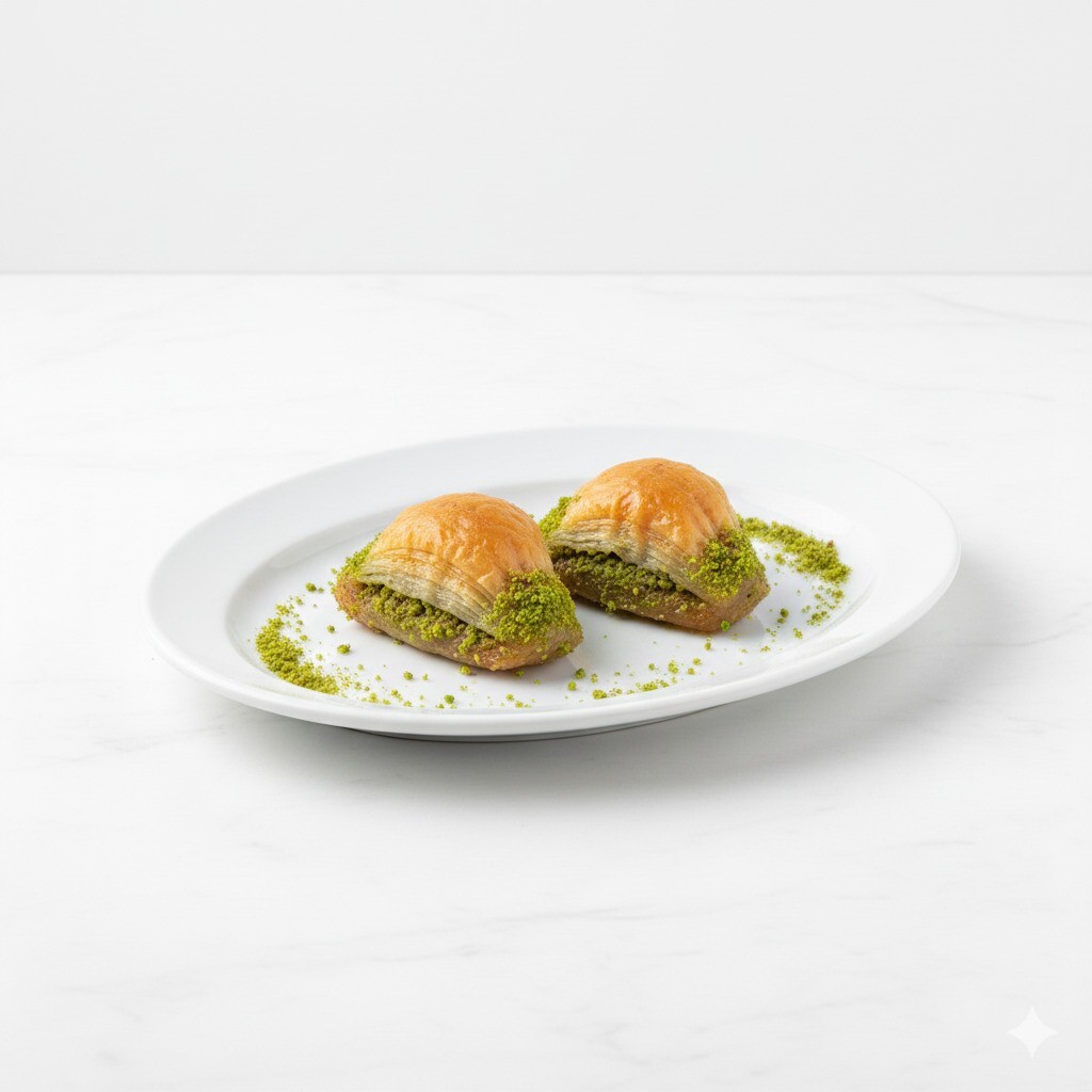 Antep Fıstıklı Midye Baklava (1 kg.)