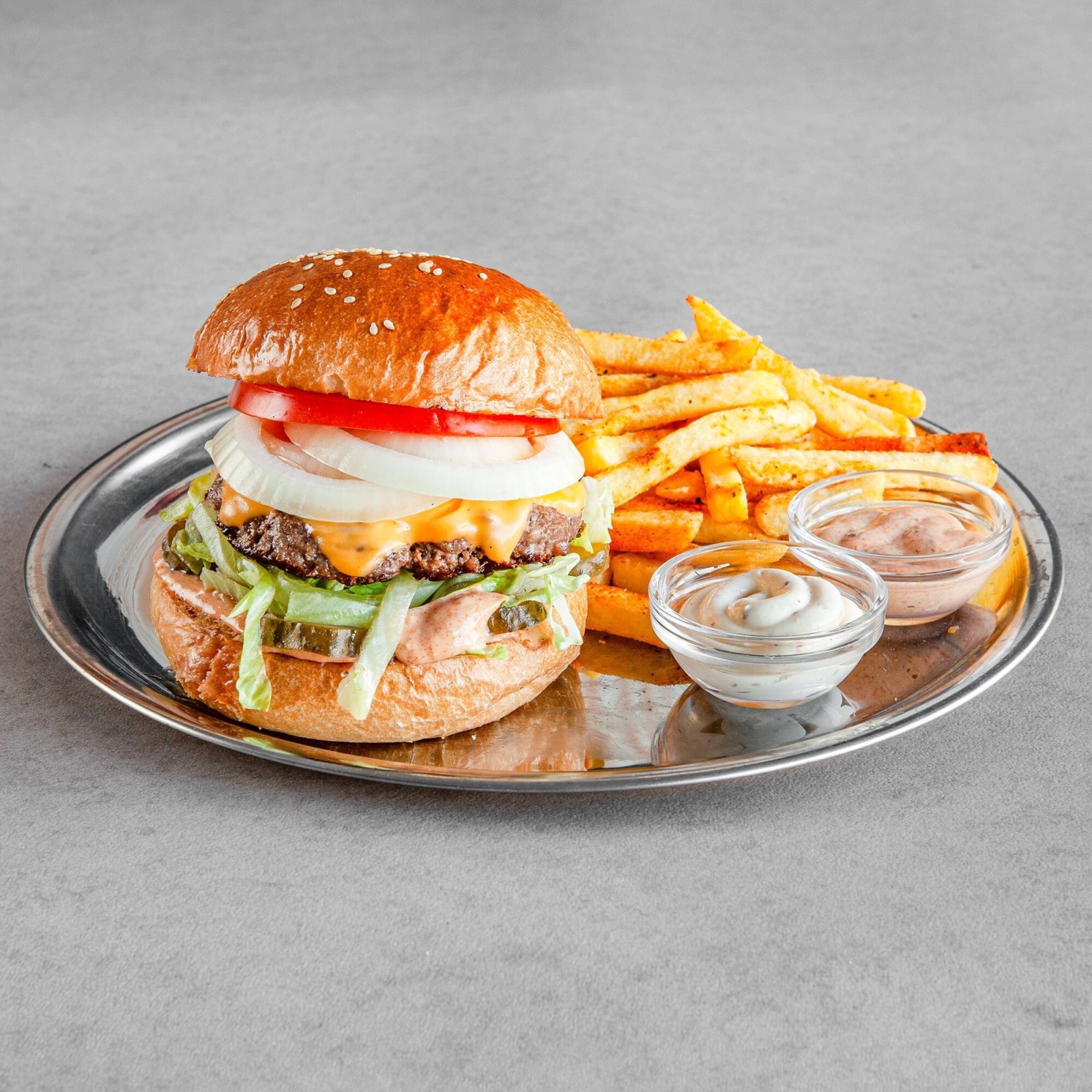 Üstü Cheddar Burger