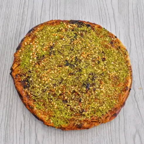 Tahinli Antep Fıstıklı Cevizli Pide